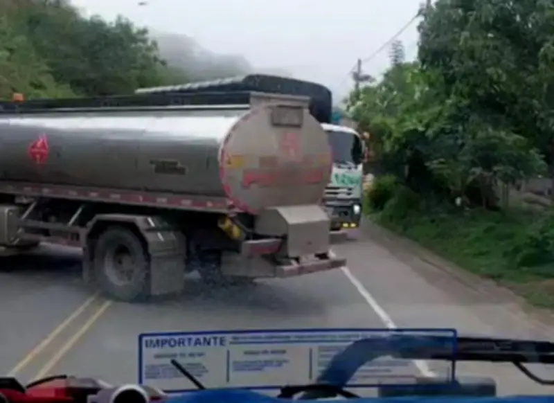 Alerta en la Panamericana: Hurtan dos camiones y vehículo niñera entre Popayán y Pasto