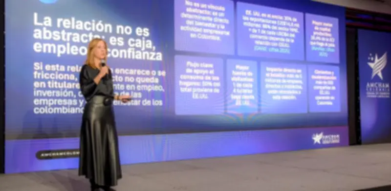 AmCham Colombia presenta plan de 180 días para recuperar confianza de inversionistas estadounidenses