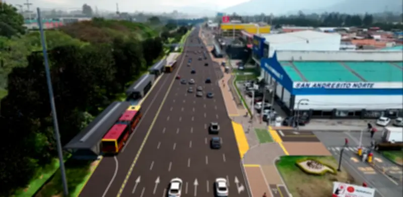 Ampliación de la Autopista Norte: Obras comenzarán en 77 días para aliviar la congestión vial en Bogotá