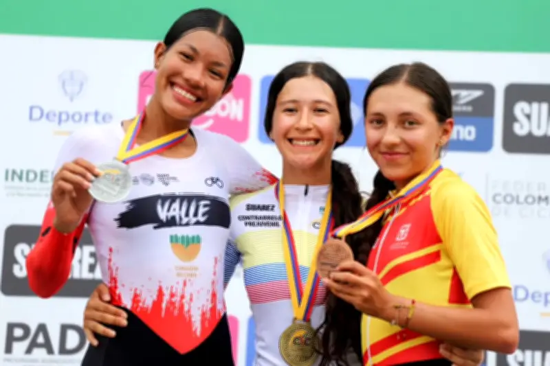 Antioquia arrasa en el Nacional Juvenil de Ciclismo en Bucaramanga