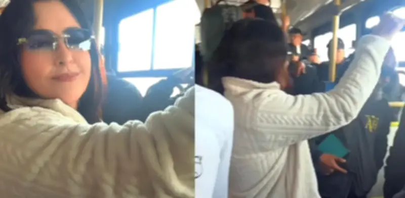 Arelys Henao sorprende al viajar en TransMilenio: Pasajeros no le ofrecieron asiento
