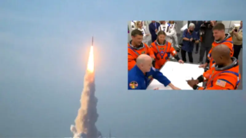 Artemis II despega hacia la Luna: cartas, emoción y un mensaje para la humanidad