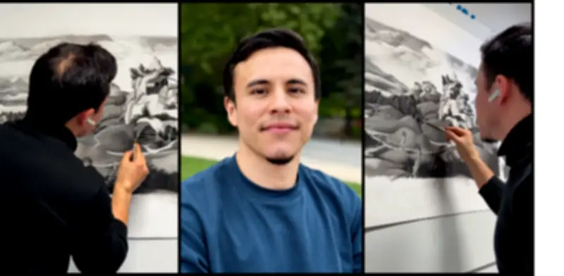 Artista barranquillero Dylan Altamiranda es finalista del prestigioso Premio Pierre David-Weill en Francia