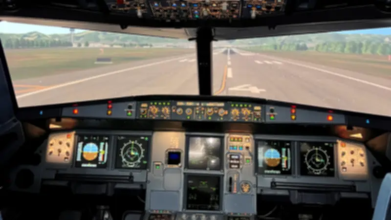 Así es el simulador de vuelo más avanzado de Colombia: un Airbus A320 realista