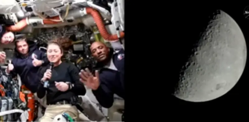 Astronautas de Artemis II revelan a Trump detalles del lado oscuro lunar