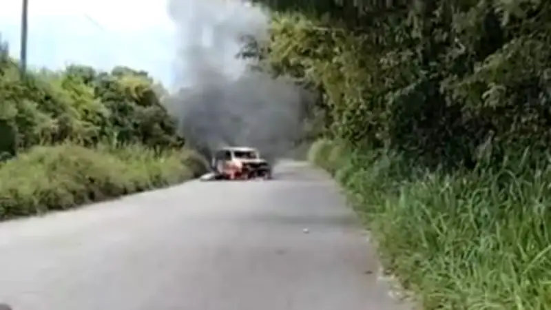Atacan vehículo de ingenio azucarero en Cauca: un muerto y un desaparecido