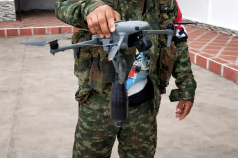 Ataque con drones en Catatumbo deja heridos y desplazados en medio de guerra entre grupos armados