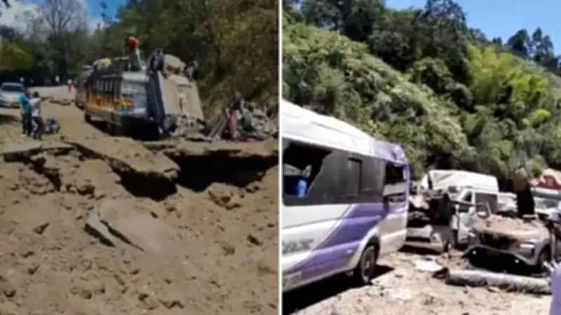 Ataque terrorista en Cauca: cilindrobomba en bus deja doce muertos y 25 heridos