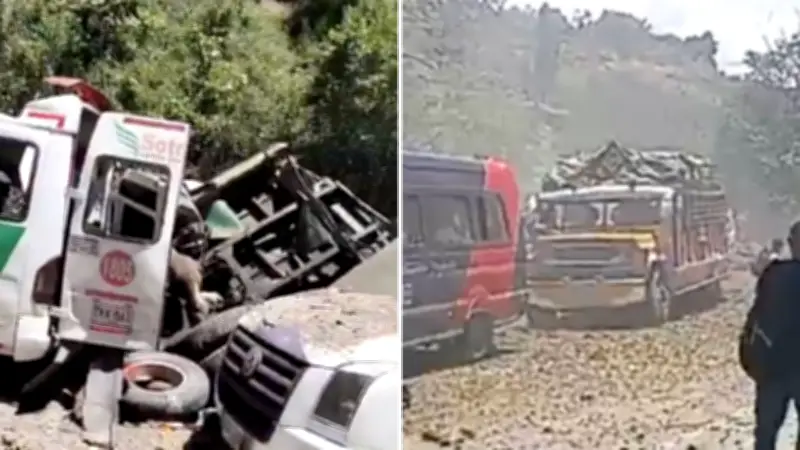 Atentado en Cajibío: cilindrobomba deja 7 muertos y 20 heridos en la vía Popayán-Cali