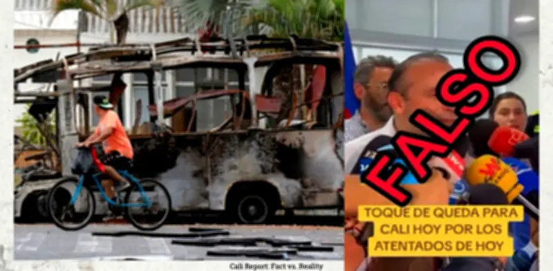 Autoridades de Cali desmienten toque de queda tras atentado en Batallón Pichincha