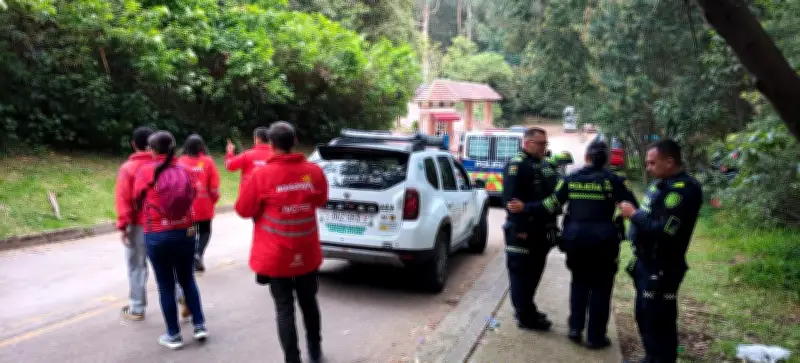Autoridades frustran fiesta electrónica ilegal en reserva ecológica de Cerros Orientales de Bogotá