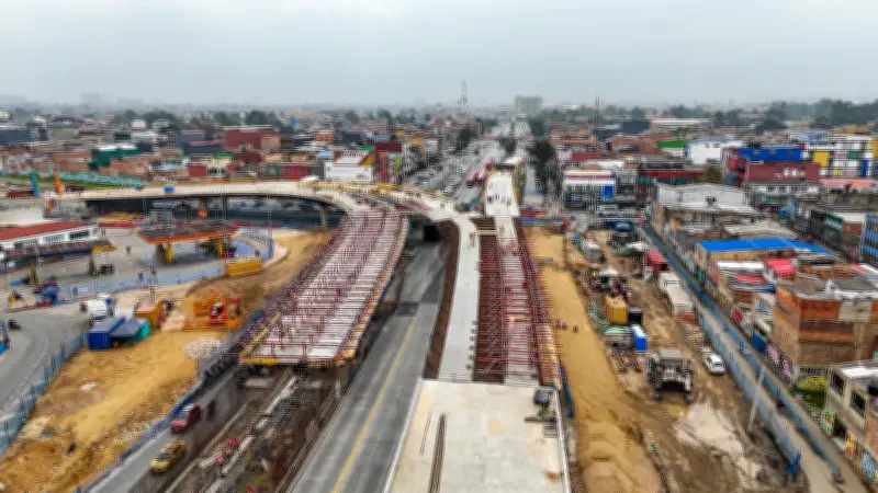 Avance del puente de Venecia en la Avenida 68: alcalde Galán anuncia alivio para movilidad en julio
