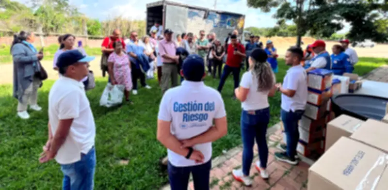 Ayuda humanitaria para 19 familias afectadas por lluvias en Cundinamarca