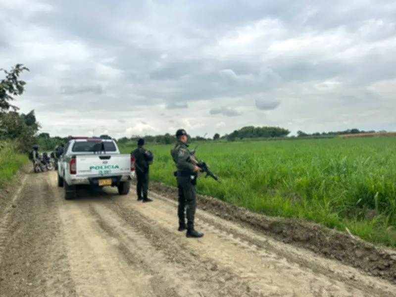 Balacera en Guachené, Cauca: policía y soldado heridos tras persecución