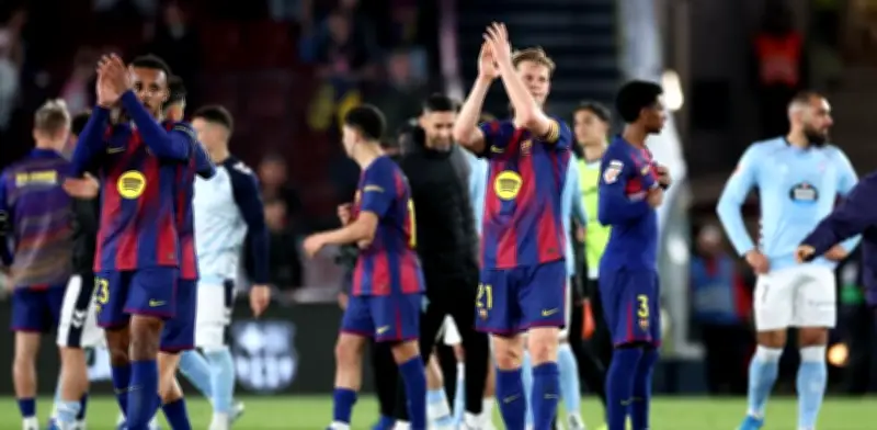 Barcelona vence al Celta y avanza hacia el título de LaLiga en partido marcado por lesión
