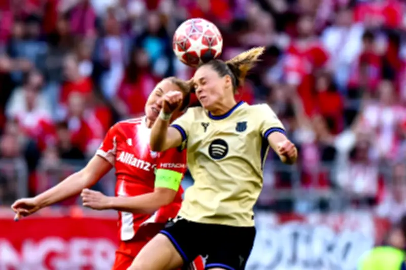 Barcelona y Bayern empatan 1-1 en semifinal de Champions Femenina