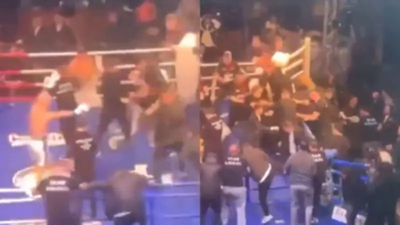 Batalla campal en pelea de boxeo en Turquía tras victoria rusa