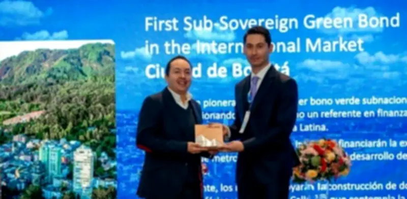 Bogotá gana dos premios internacionales por su bono verde de 2,3 billones