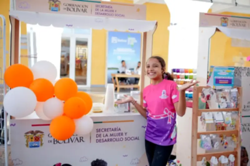 Bolívar convoca a niños emprendedores para segunda feria de miniemprendedores en Cartagena