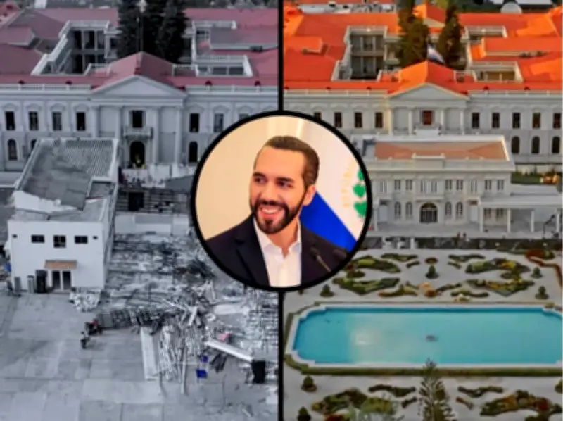 Bukele exhibe transformación de barrios salvadoreños tras guerra contra pandillas