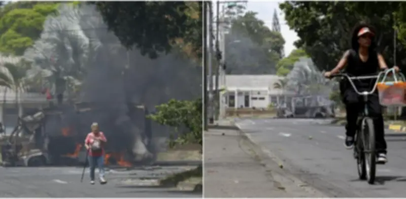 Buseta bomba explota frente a brigada militar en Cali: mujer herida y $50 millones de recompensa