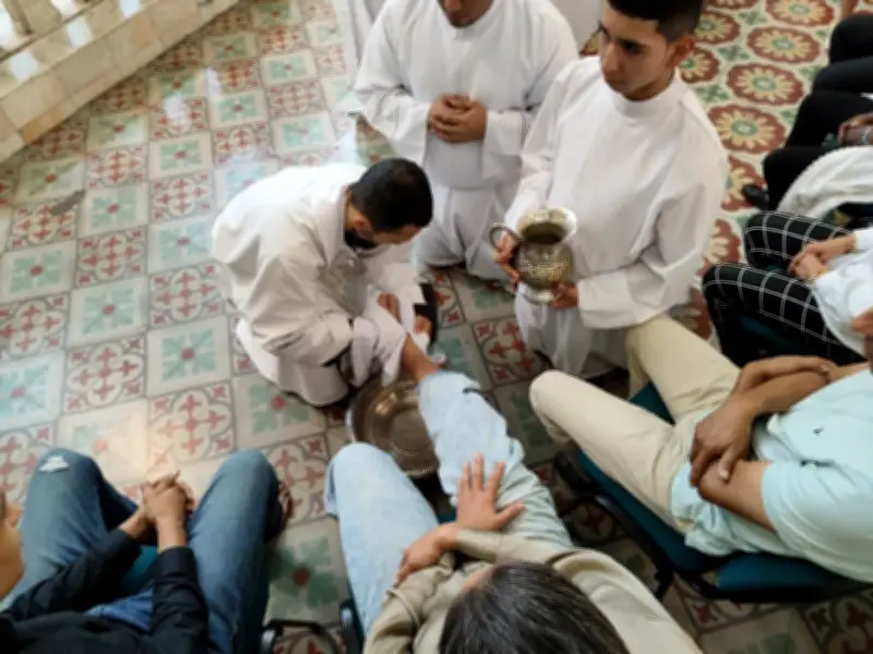 Cali inicia Triduo Pascual con misa de la Cena del Señor y lavatorio de pies