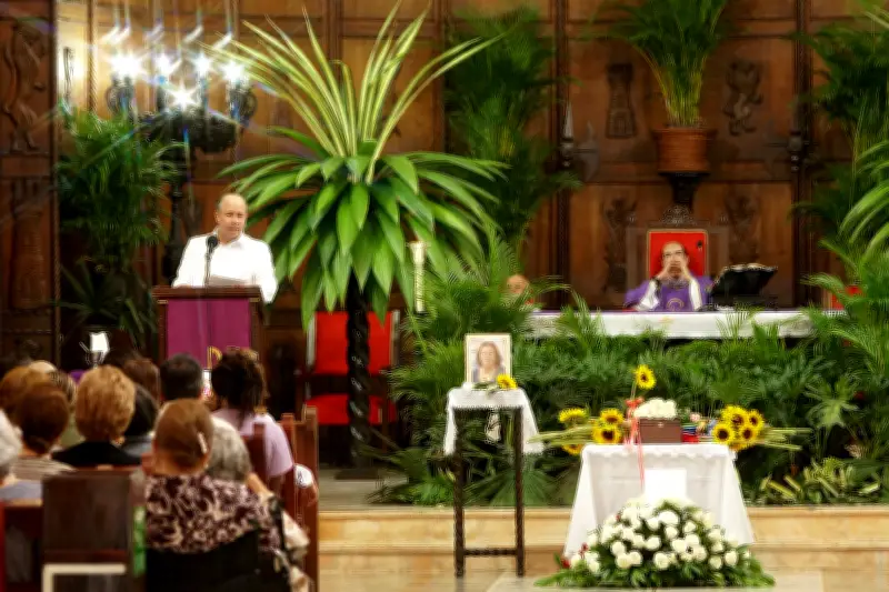 Cali rinde homenaje a la periodista Aura Lucía Mera en emotiva ceremonia religiosa