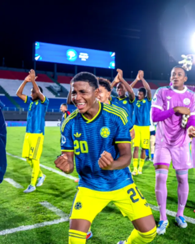 Cambio de horario para la final del Sudamericano Sub-17 entre Colombia y Argentina