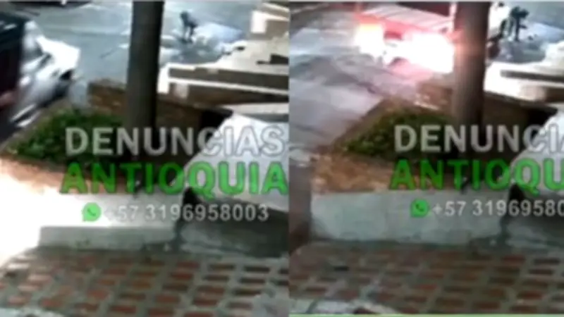 Camión atropella a adulta mayor y su perro en Medellín y conductor huye del lugar