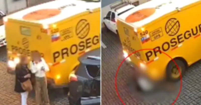 Camión blindado atropella a dos mujeres en estacionamiento de Chile: conductor enfrenta justicia