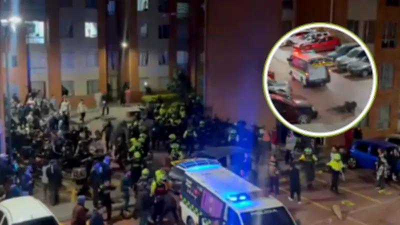 Caos en Usme: Policía atropelló a manifestantes durante intento de linchamiento a presunto abusador
