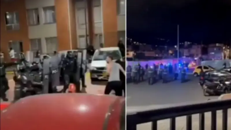 Captura de presunto agresor de menor en Usme termina en caos: patrulla arrolla a ciudadano