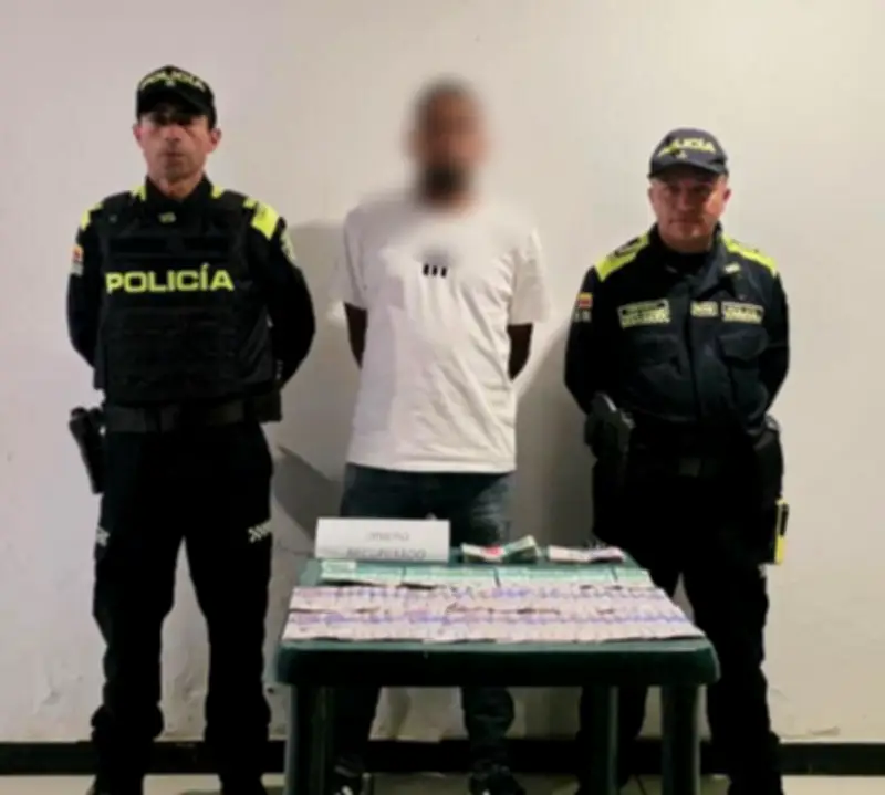 Capturado por fleteo en Barbosa, Santander: recuperan $15 millones