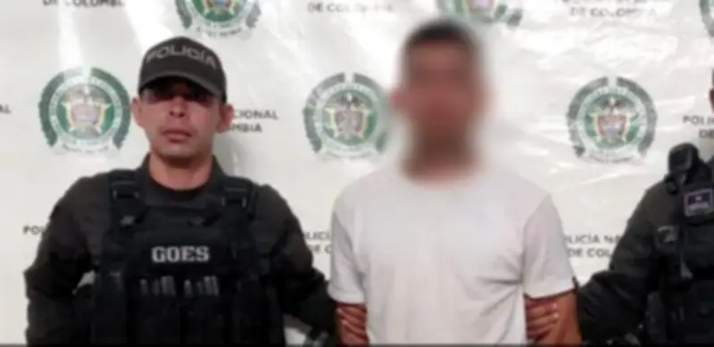 Capturan a alias 'Banana', buscado por Interpol, en operativo en el sur del Cesar