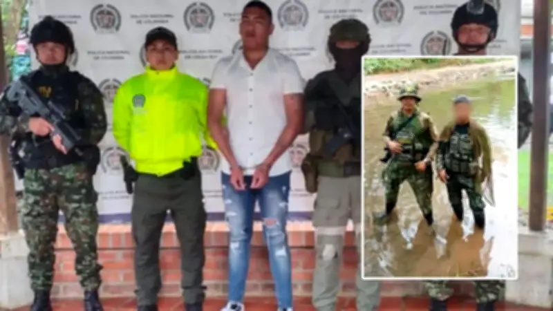 Capturan a alias 'Chamo', sanguinario operador de 'Iván Mordisco' en Cauca y Valle