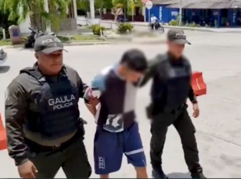 Capturan a alias 'El Burro' en Sabanalarga por extorsión a comerciante