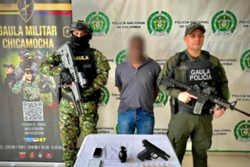 Capturan a alias 'Mincho' en Bucaramanga por suplantar militares y extorsionar