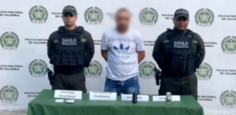 Capturan a alias Patascuy, cabecilla del Frente 57, en el Valle del Cauca