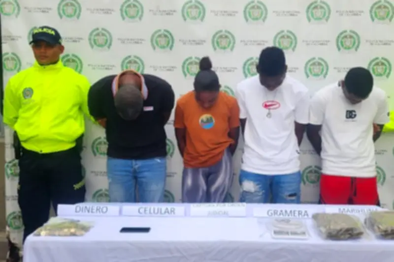 Capturan a cinco presuntos integrantes de Los Mexicanos por fleteos en Chocó