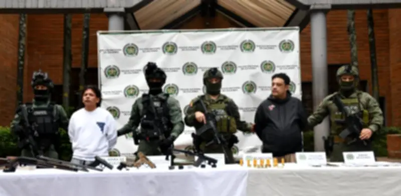 Capturan a dos cabecillas cercanos a alias Tom, líder de La Oficina y vocero de paz urbana