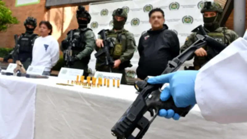 Capturan a dos cabecillas del crimen organizado en Antioquia tras operativo de alto impacto