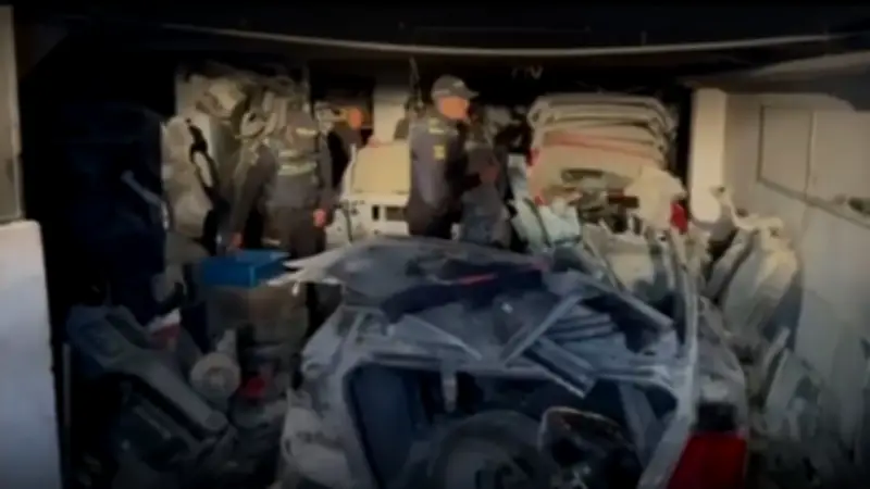 Capturan a dos personas por motores con identificación borrada en Bogotá