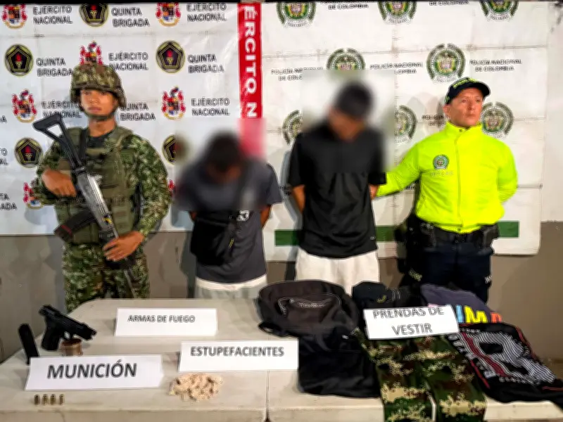 Capturan a dos presuntos ladrones de fincas en Santander cuando se dirigían a cometer otro hurto