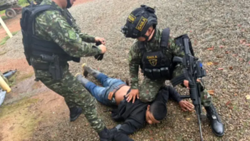 Capturan a dos presuntos terroristas del Frente 'Iván Merchán' en el Meta