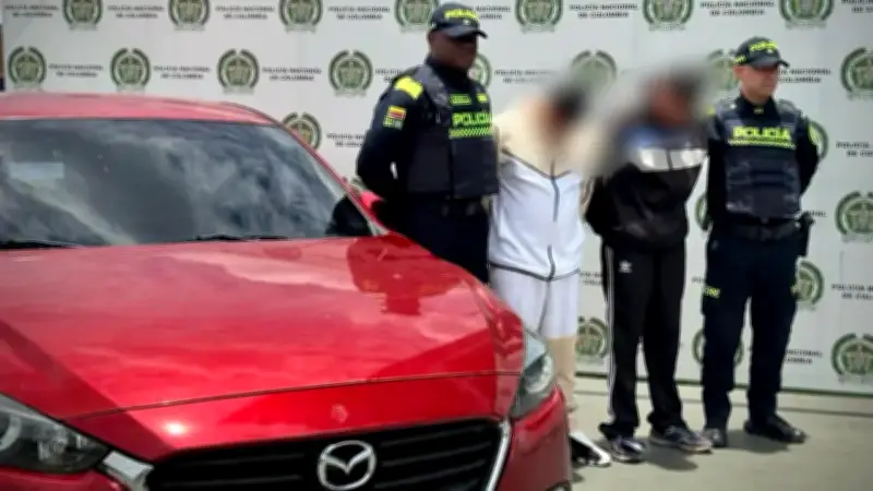 Capturan a dos sospechosos del violento robo a familia en McDonald's del norte de Bogotá