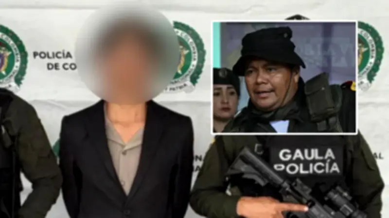 Capturan a 'El Apóstol', extorsionista en Bogotá con presuntos vínculos con disidencias de 'Calarcá'