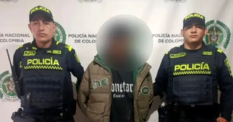 Capturan a extranjero tras robo a cajero y fuga por río Fucha en Bogotá