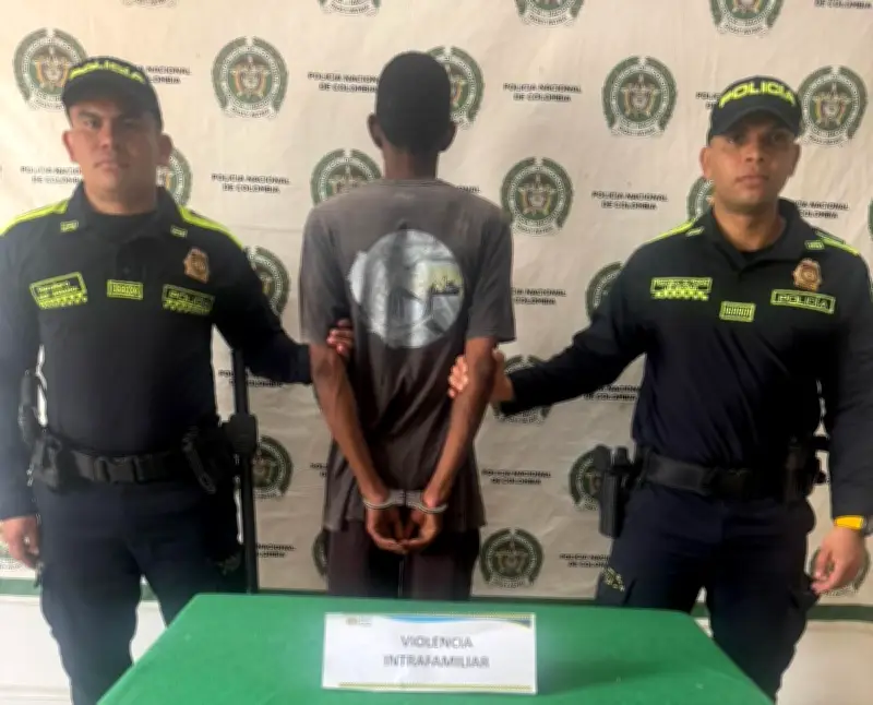 Capturan a hombre de 30 años por agredir a su madre y pareja en Arjona, Bolívar