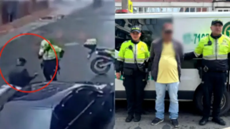 Capturan a ladrón de autos en Bogotá con arsenal de llaves maestras