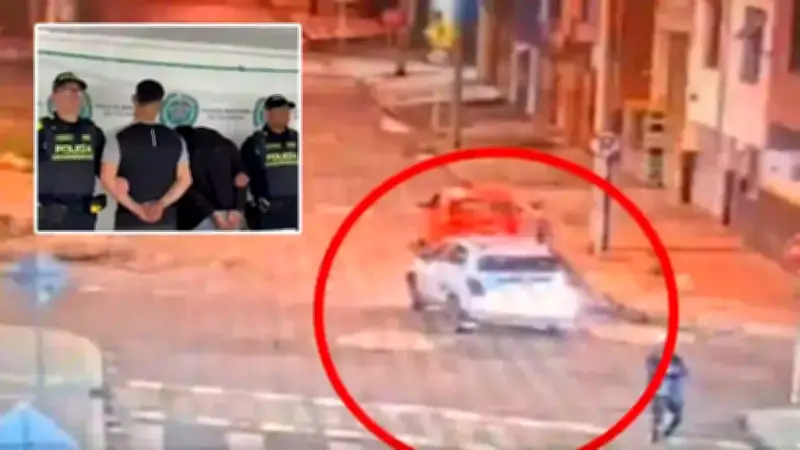 Capturan a mexicanos que robaban autos de apps en Bogotá tras agredir a conductores